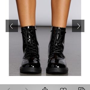 Lead On Combat Boots